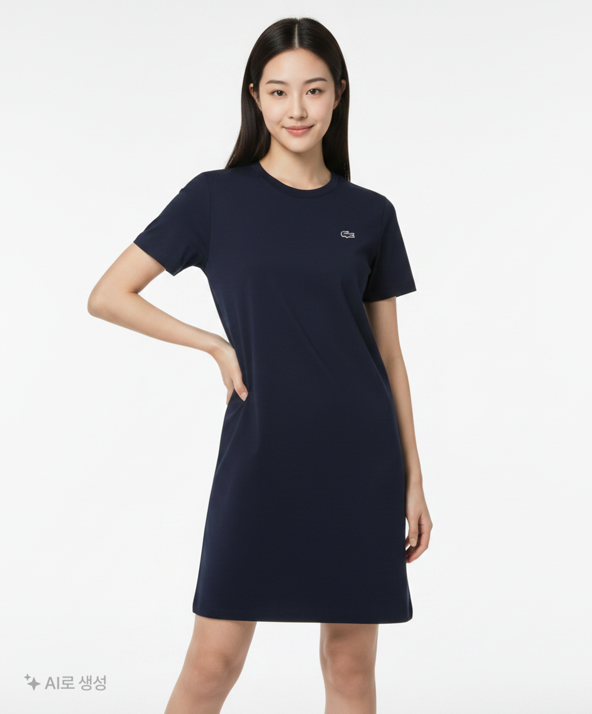 라코스테 라이브(Lacoste L!ve) 미니 원피스 38