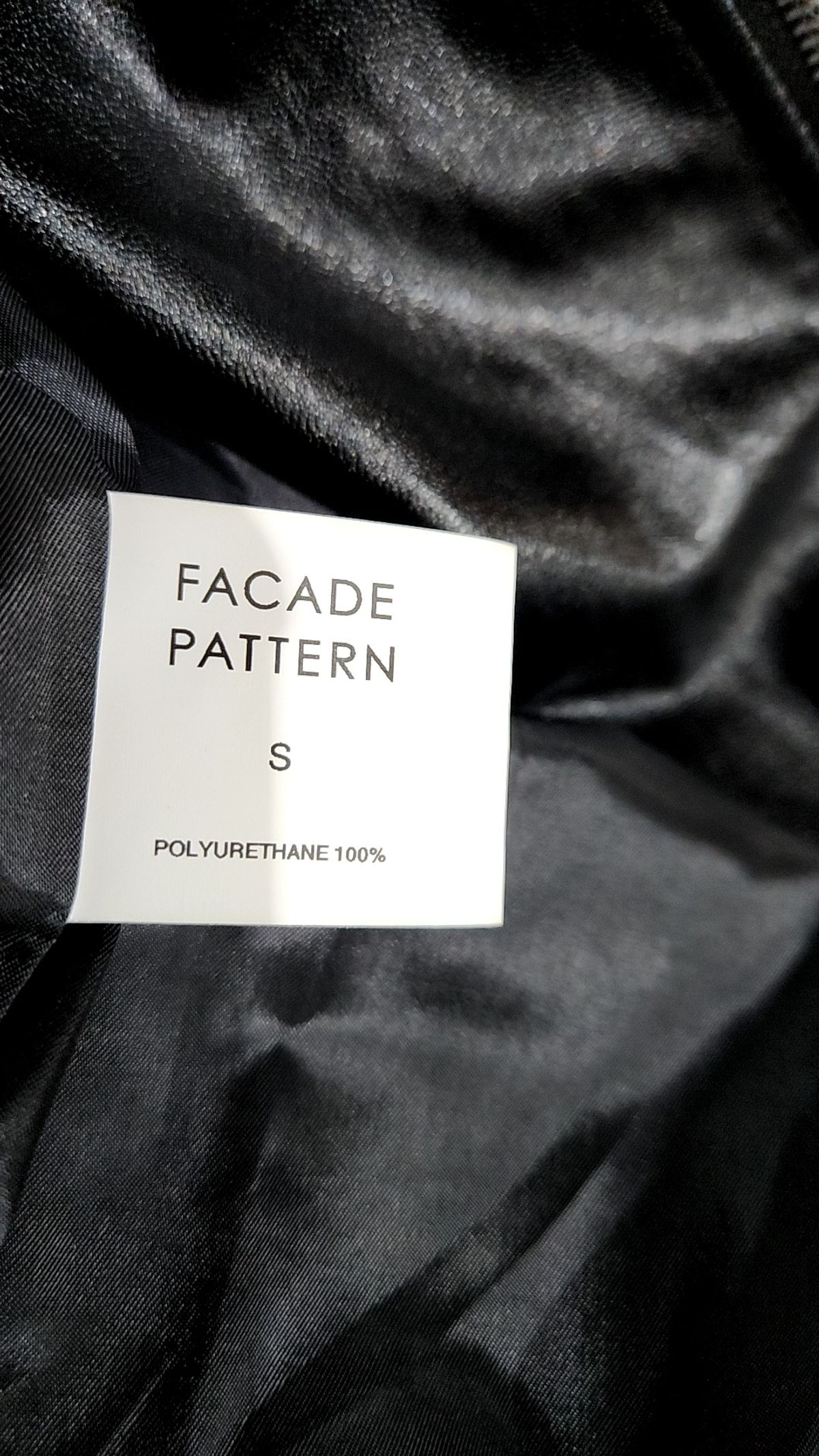 파사드패턴(FACADE PATTERN) 레더/라이더스 재킷 S