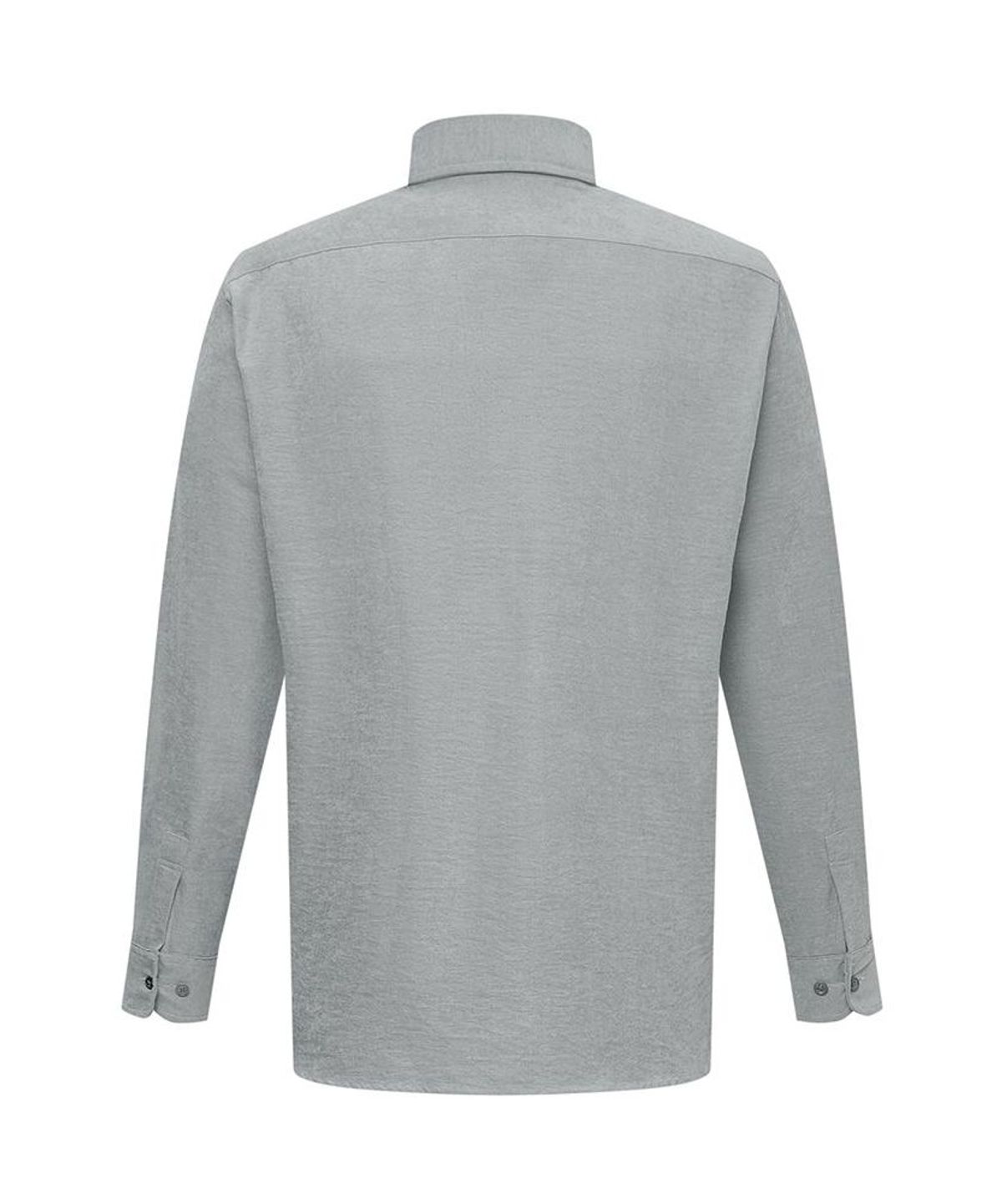 닥스셔츠(DAKS SHIRTS) 노케어 레이온혼방 솔리드 셔츠 레귤러핏 그레이_DMA1SHCL700G1