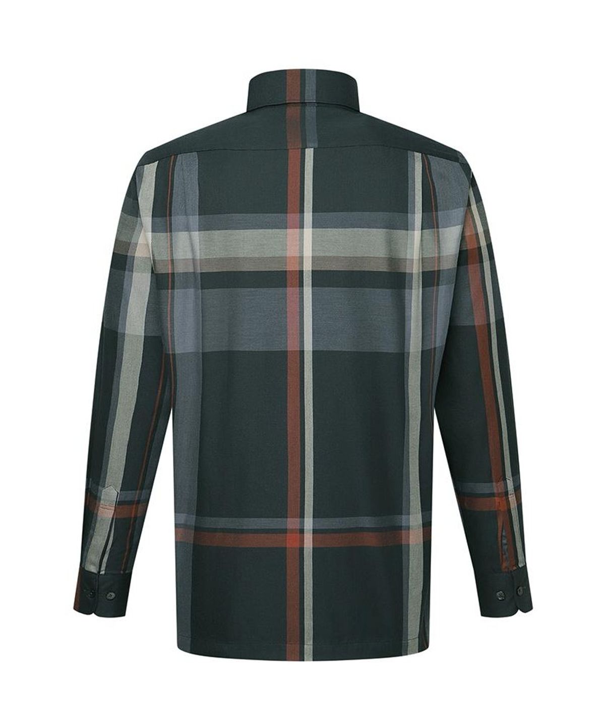 닥스셔츠(DAKS SHIRTS) 면혼방 빅체크셔츠 레귤러핏 네이비_DMA1SHCL101N1