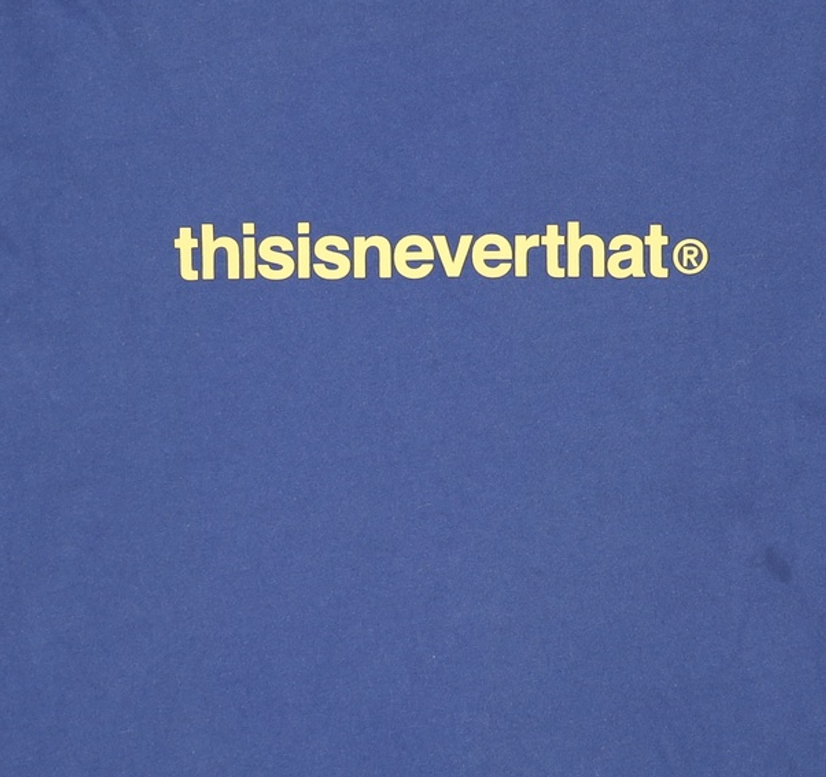 디스이즈네버댓(THISISNEVERTHAT) (SS22) T-Logo L/S Tee Navy XL