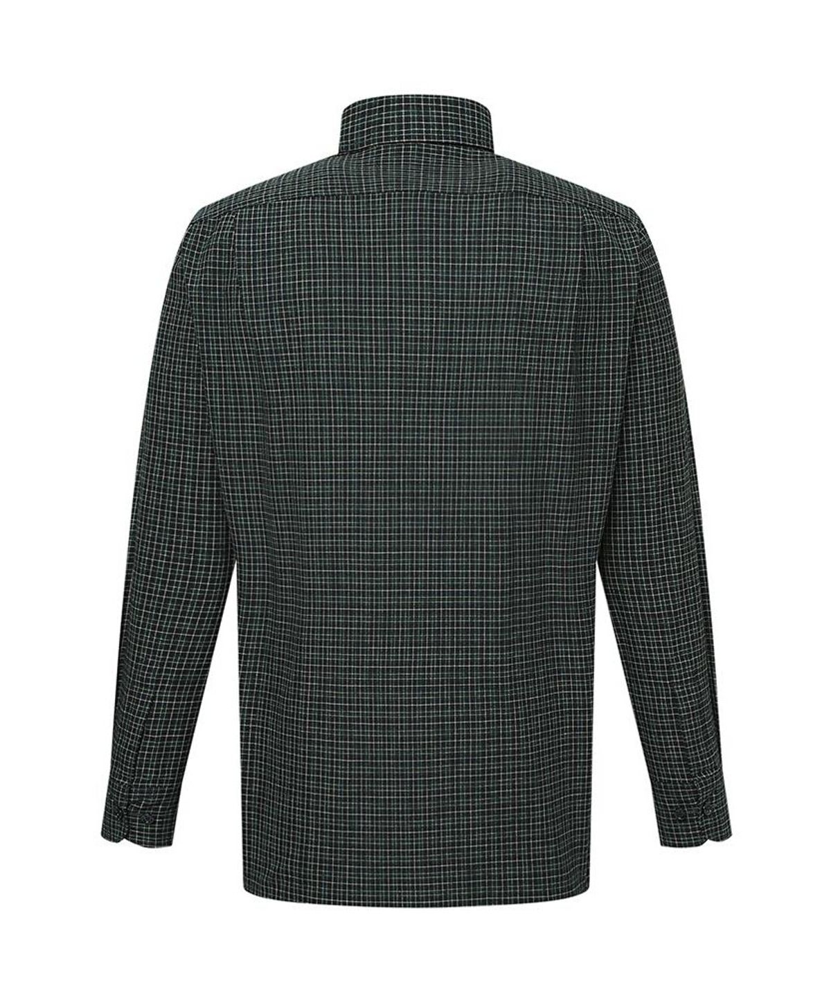 닥스셔츠(DAKS SHIRTS) 이지케어 레이온혼방 스몰체크셔츠 레귤러핏 그린_DMA1SHCL120E1