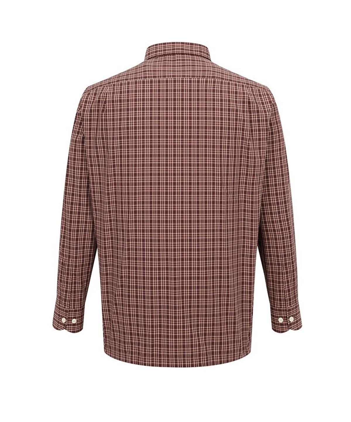 닥스셔츠(DAKS SHIRTS) 이지케어 면혼방 스몰체크 셔츠 레귤러핏 레드_DMA1SHCL141R1