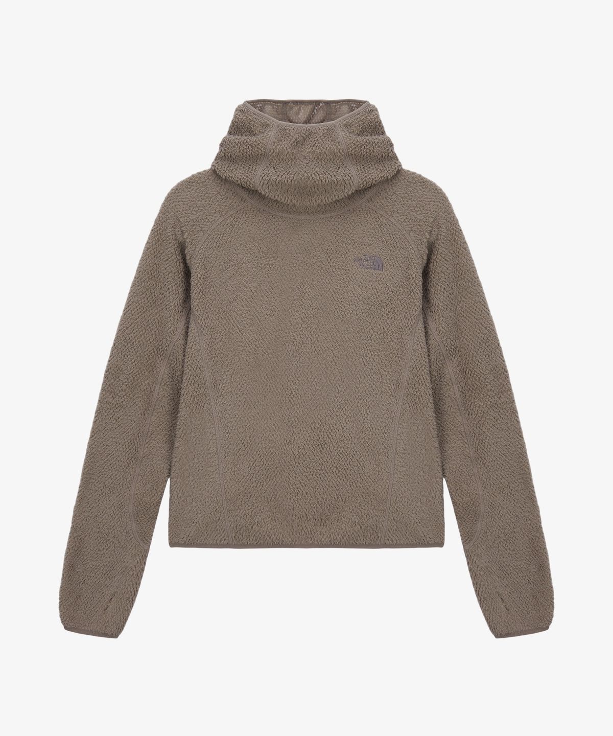 노스페이스(THE NORTH FACE) NM5PS57C 에어로프트 플리스 후디 DARK BEIGE