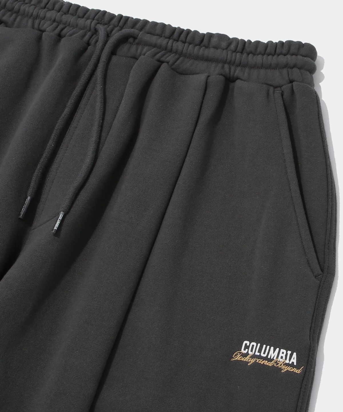 컬럼비아 유니버시티(COLUMBIA UNIVERSITY) CU TNB TERRY WIDE JOGGER SWEATPANTS_CHARCOAL