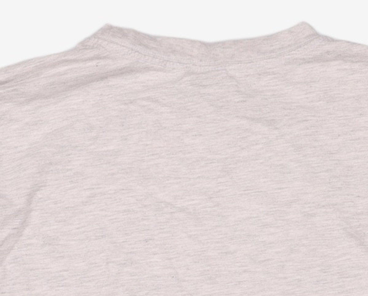 오아이오아이 컬렉션(OIOI COLLECTION) BASIC LOGO LONG SLEEVE T-SHIRTS [LIGHT GREY] M
