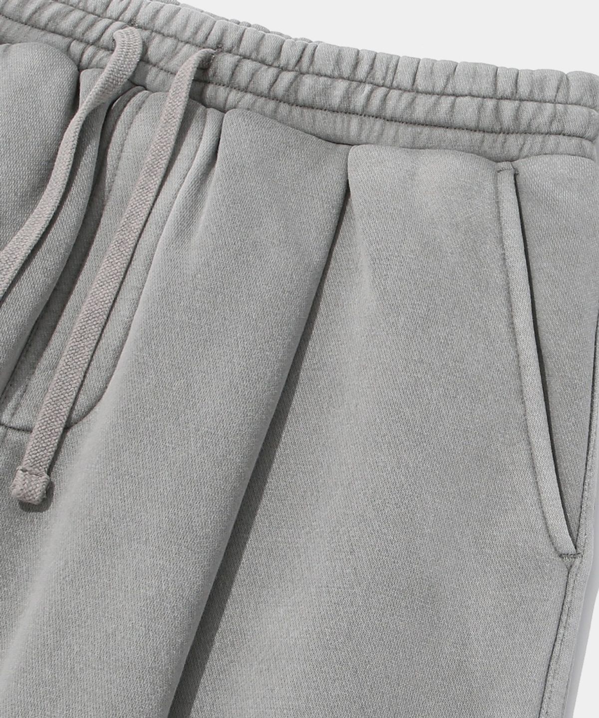 컬럼비아 유니버시티(COLUMBIA UNIVERSITY) TINY SCRIPT DYED FLEECE WIDE JOGGER SWEATPANTS_GRAY