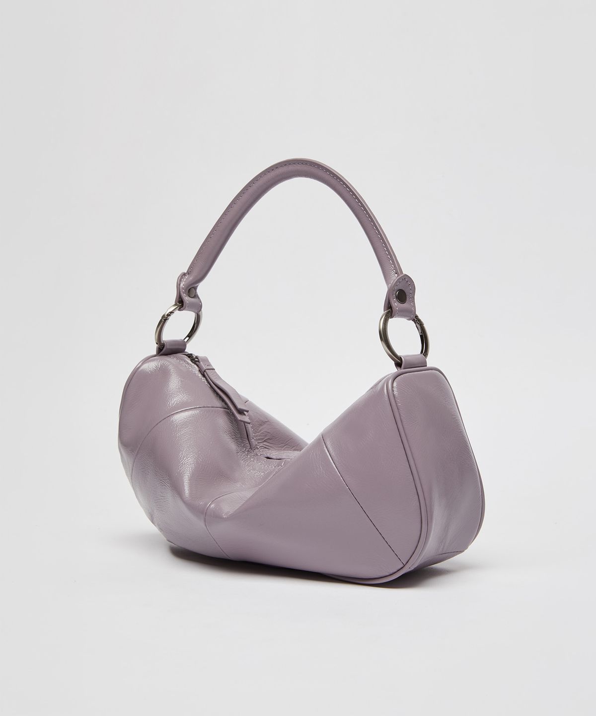 아카이브앱크(ARCHIVEPKE) Small fling slouch Bag(Glossy lavender)_OVBSX26251GPG