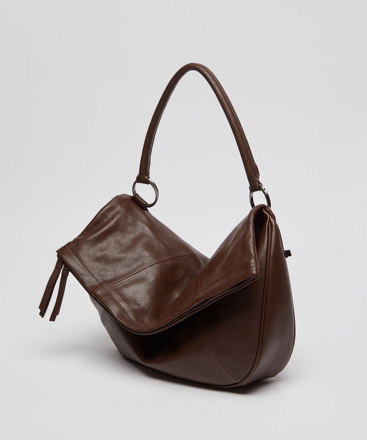 아카이브앱크(ARCHIVEPKE) Small fling flap bag(Deep brown)_OVBAX26260VTB