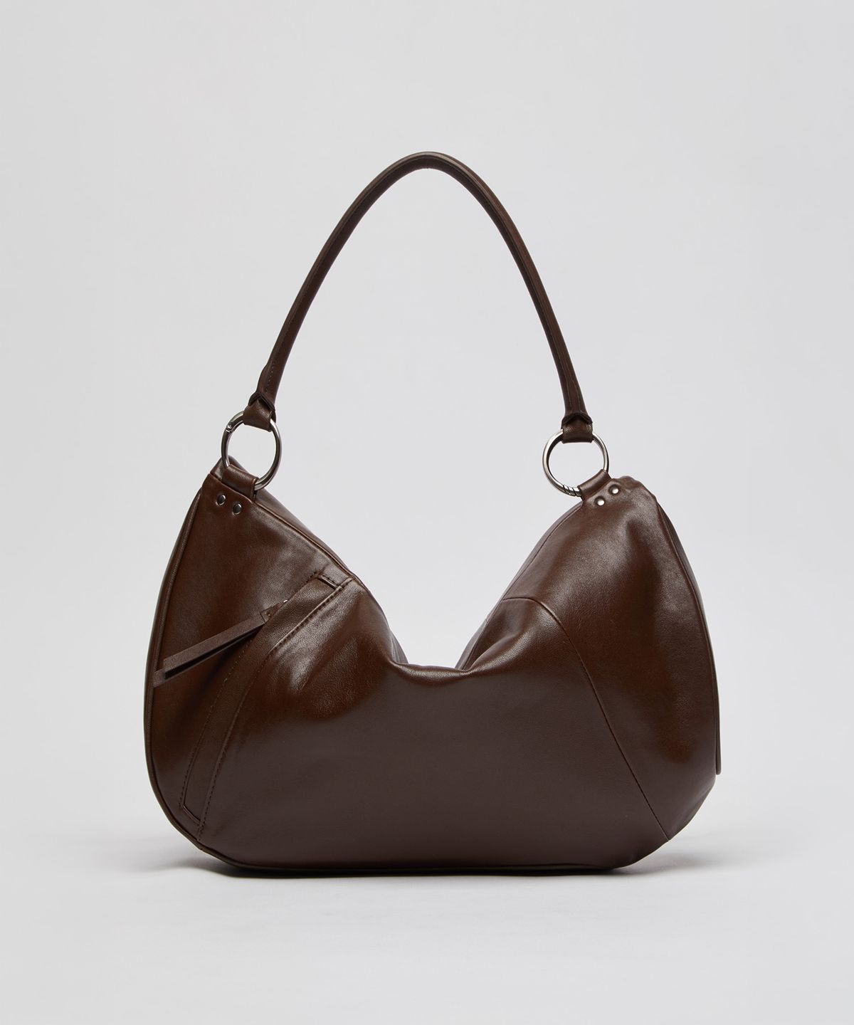 아카이브앱크(ARCHIVEPKE) Small fling flap bag(Deep brown)_OVBAX26260VTB