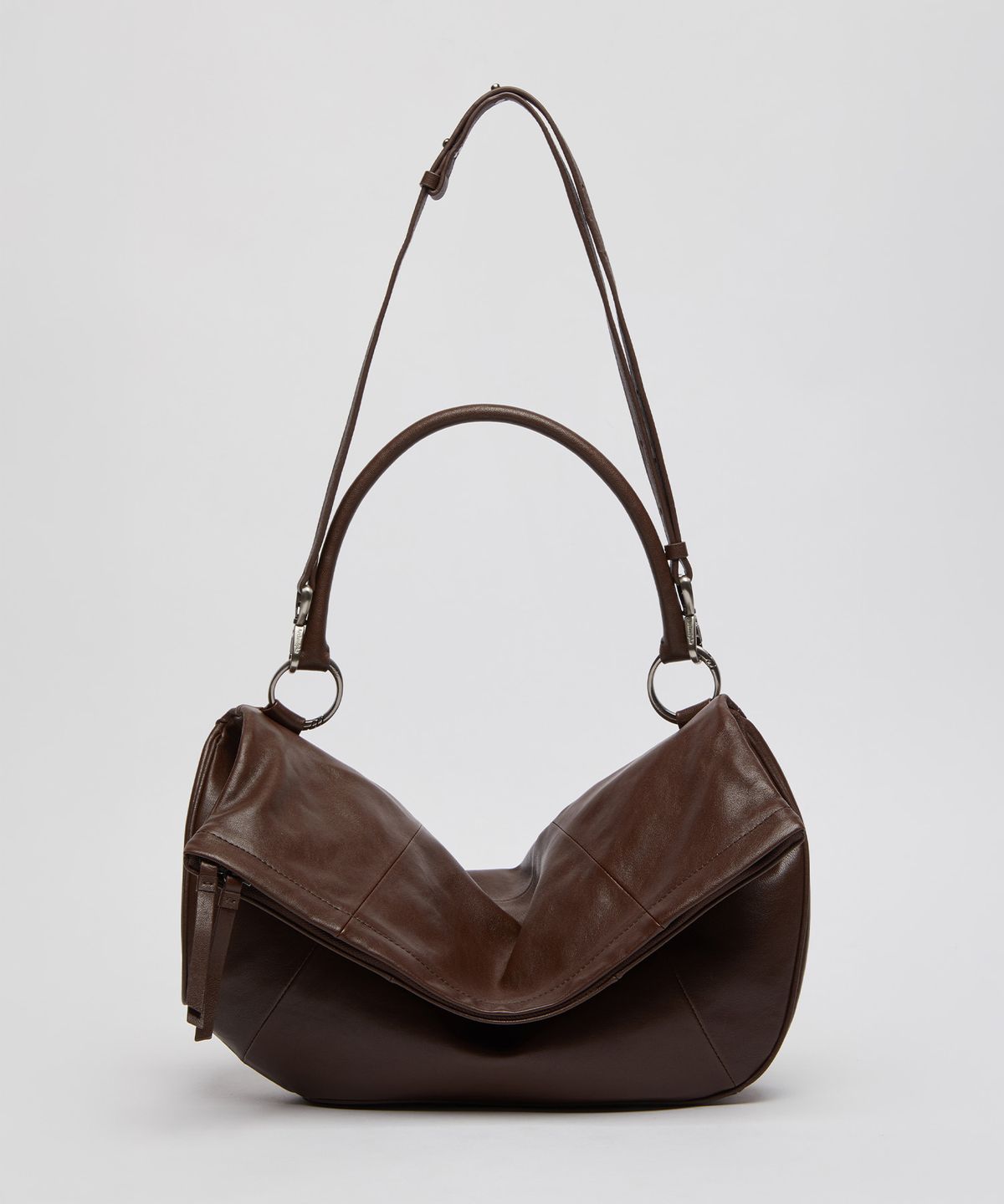아카이브앱크(ARCHIVEPKE) Small fling flap bag(Deep brown)_OVBAX26260VTB