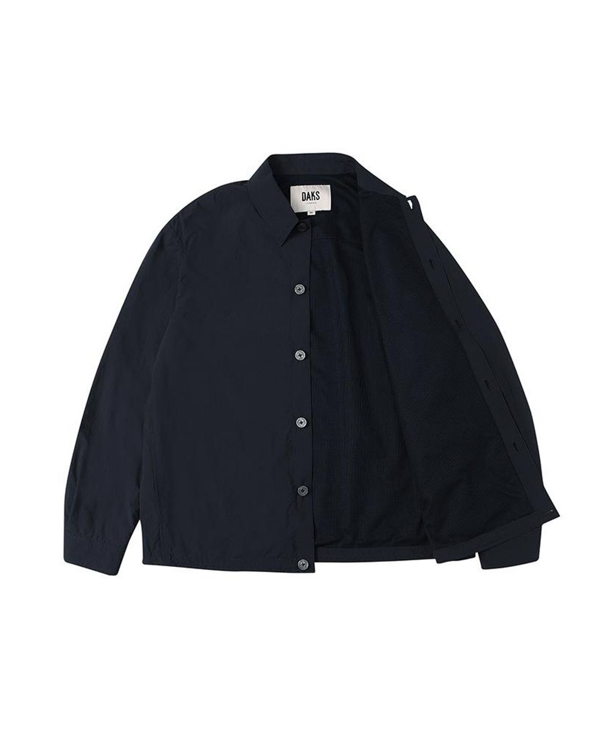 닥스셔츠(DAKS SHIRTS) 나일론100 타슬란 솔리드 셔켓 레귤러핏 네이비_DMA1SHCL701N1