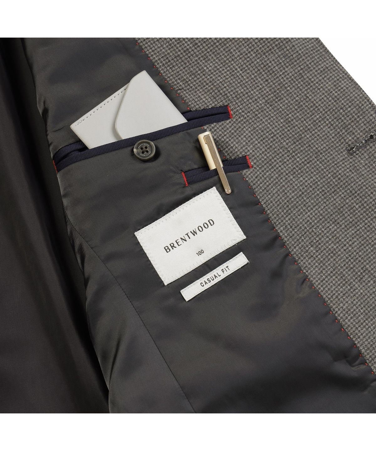 브렌우드(BRENTWOOD) T/R 기모 미니멀 자켓 BRJCW26411BED