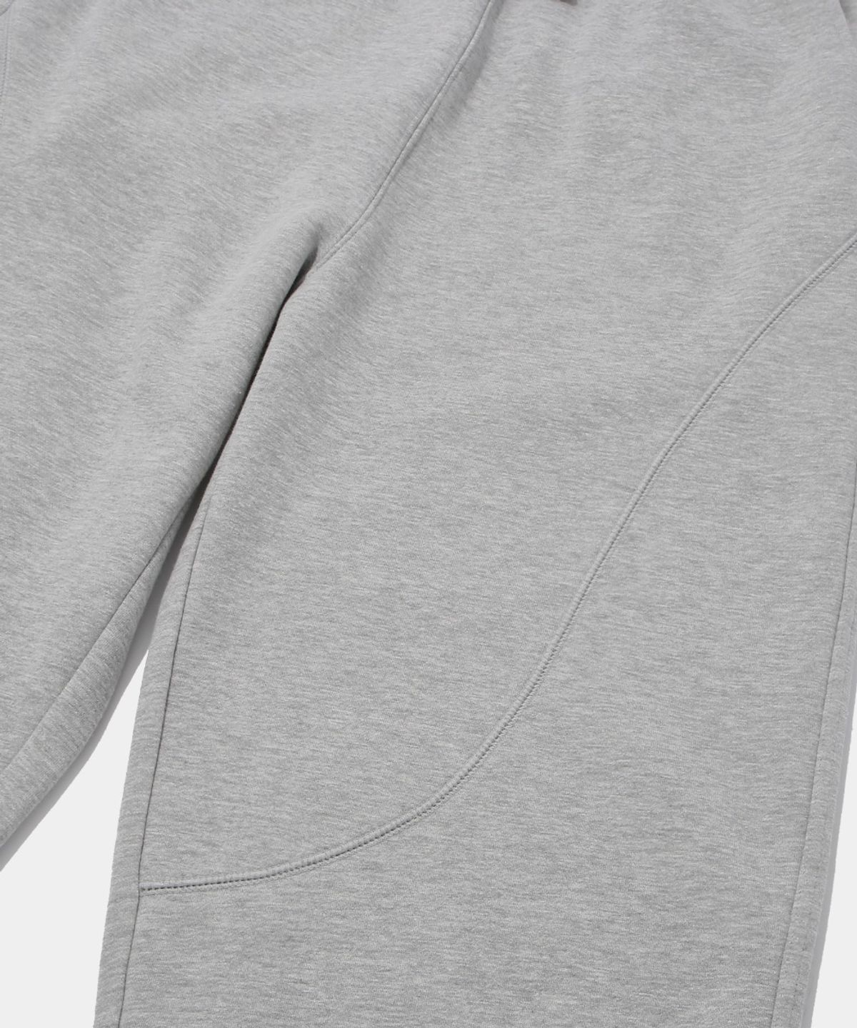 컬럼비아 유니버시티(COLUMBIA UNIVERSITY) NEW SCRIPT PANEL FLEECE WIDE SWEATPANTS_M.GRAY