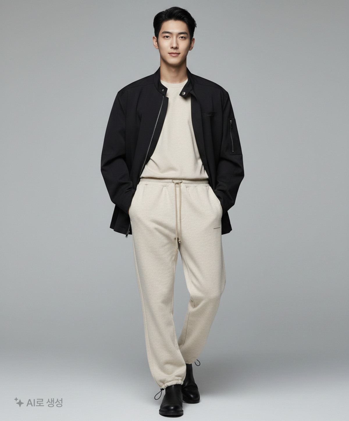 어텐션로우(ATTENTIONROW) 조거 팬츠 L