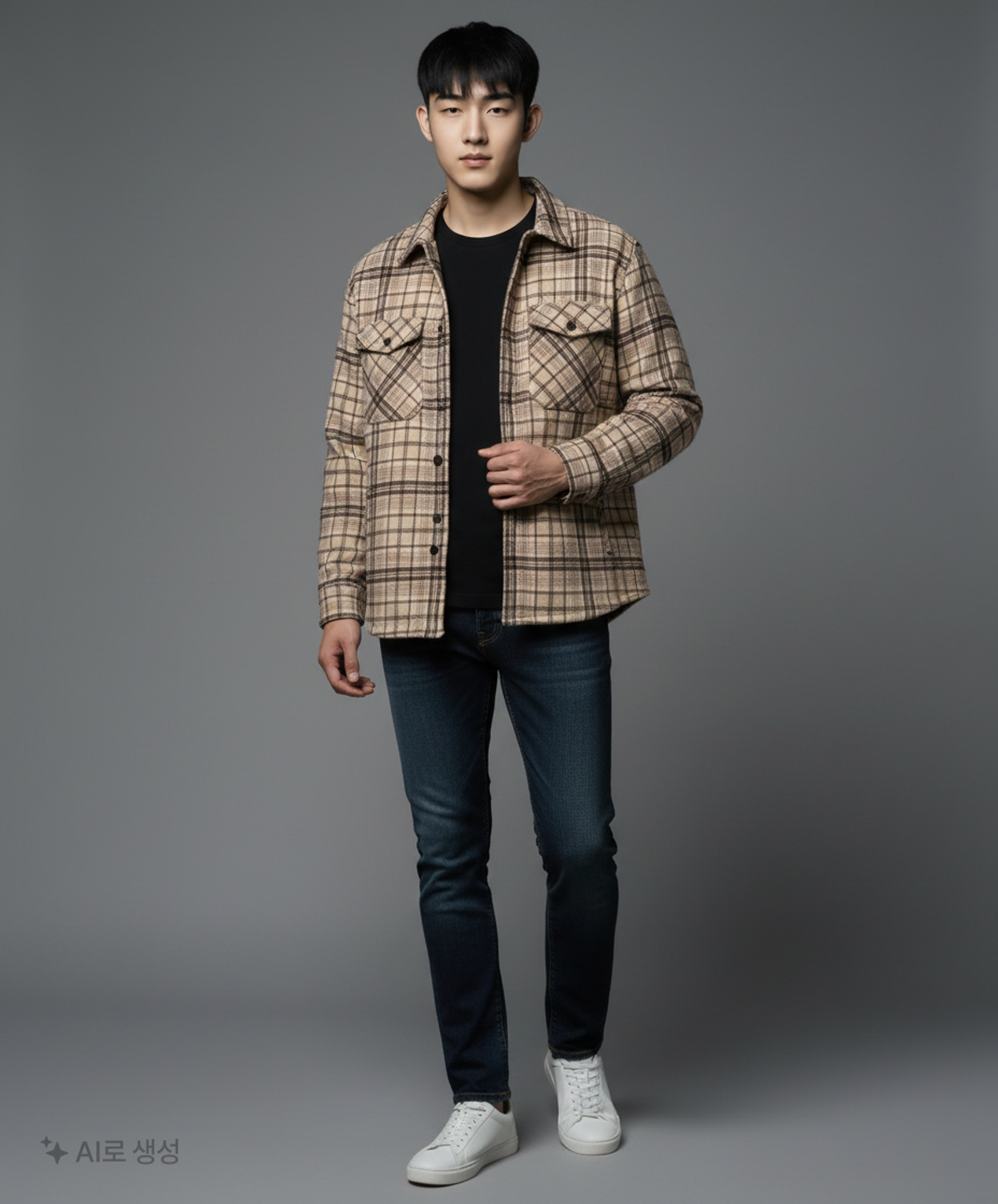 에잇세컨즈(8SECONDS) 캐주얼 셔츠 S