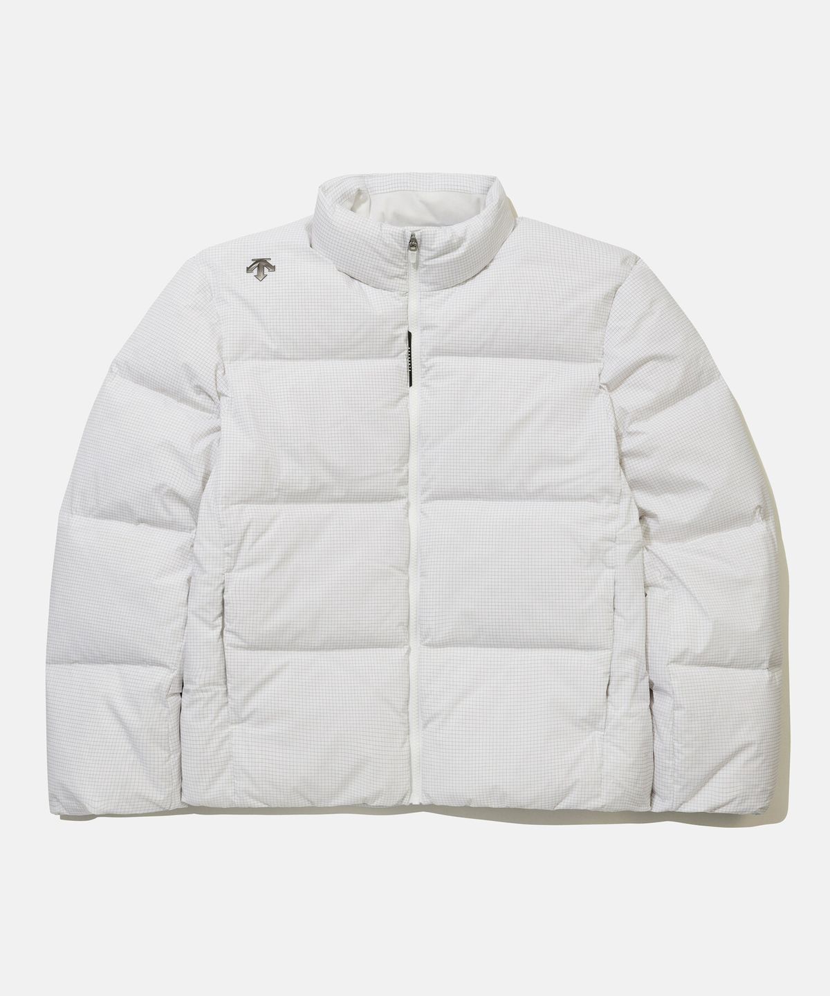 데상트(DESCENTE) 에센셜 숏 푸퍼 컴포트핏 다운 자켓 패턴 SR423UDJO1
