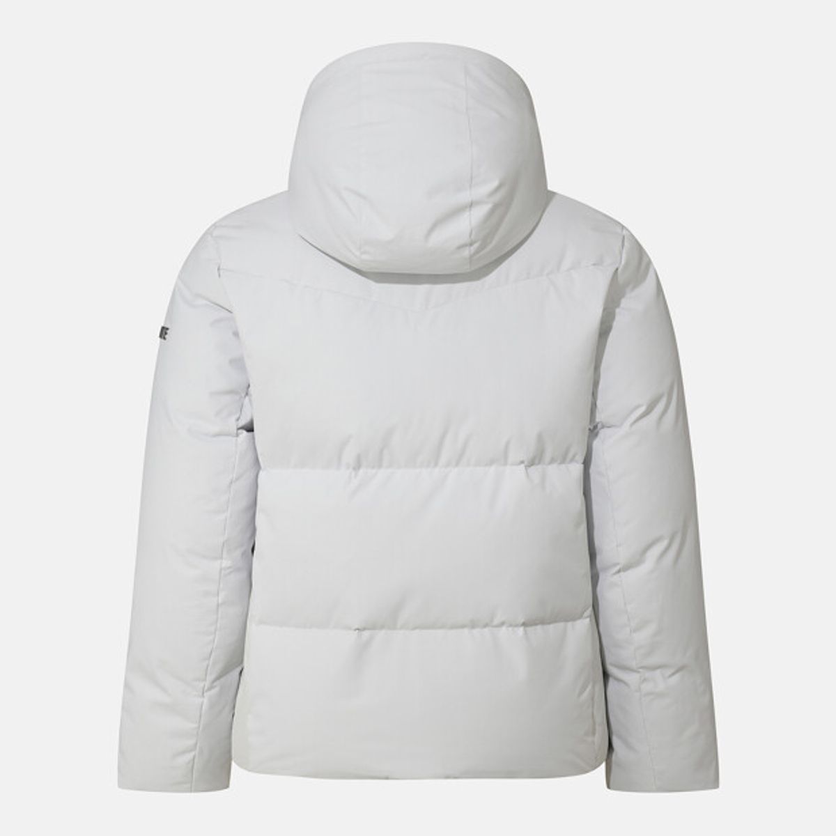 데상트(DESCENTE) 캐논 후드 디테쳐블 다운 자켓 그레이 SR323SDJ92