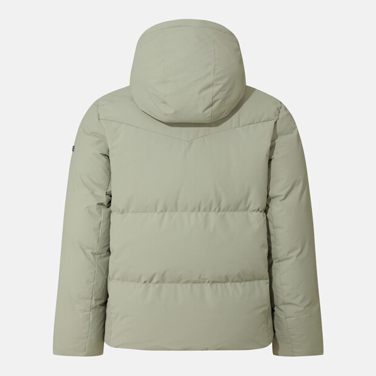 데상트(DESCENTE) 캐논 후드 디테쳐블 다운 자켓 카키 SR323SDJ92