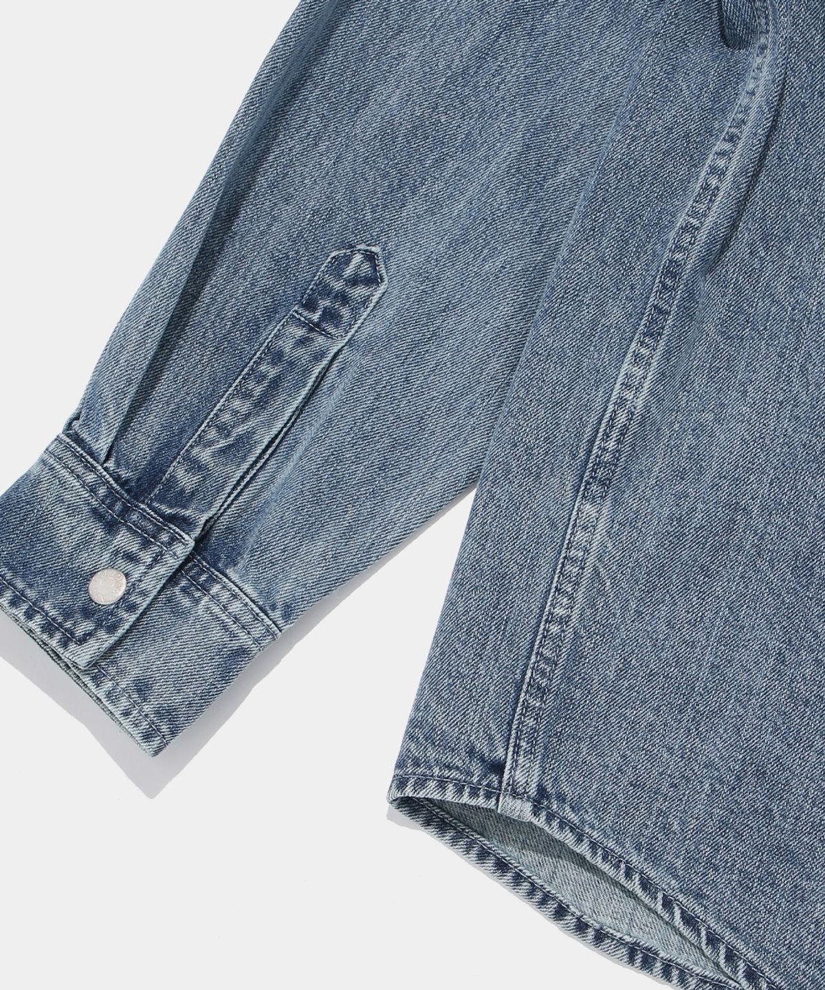 컬럼비아 유니버시티(COLUMBIA UNIVERSITY) UTILITY DENIM SHIRT JACKET_LIGHT JEANS