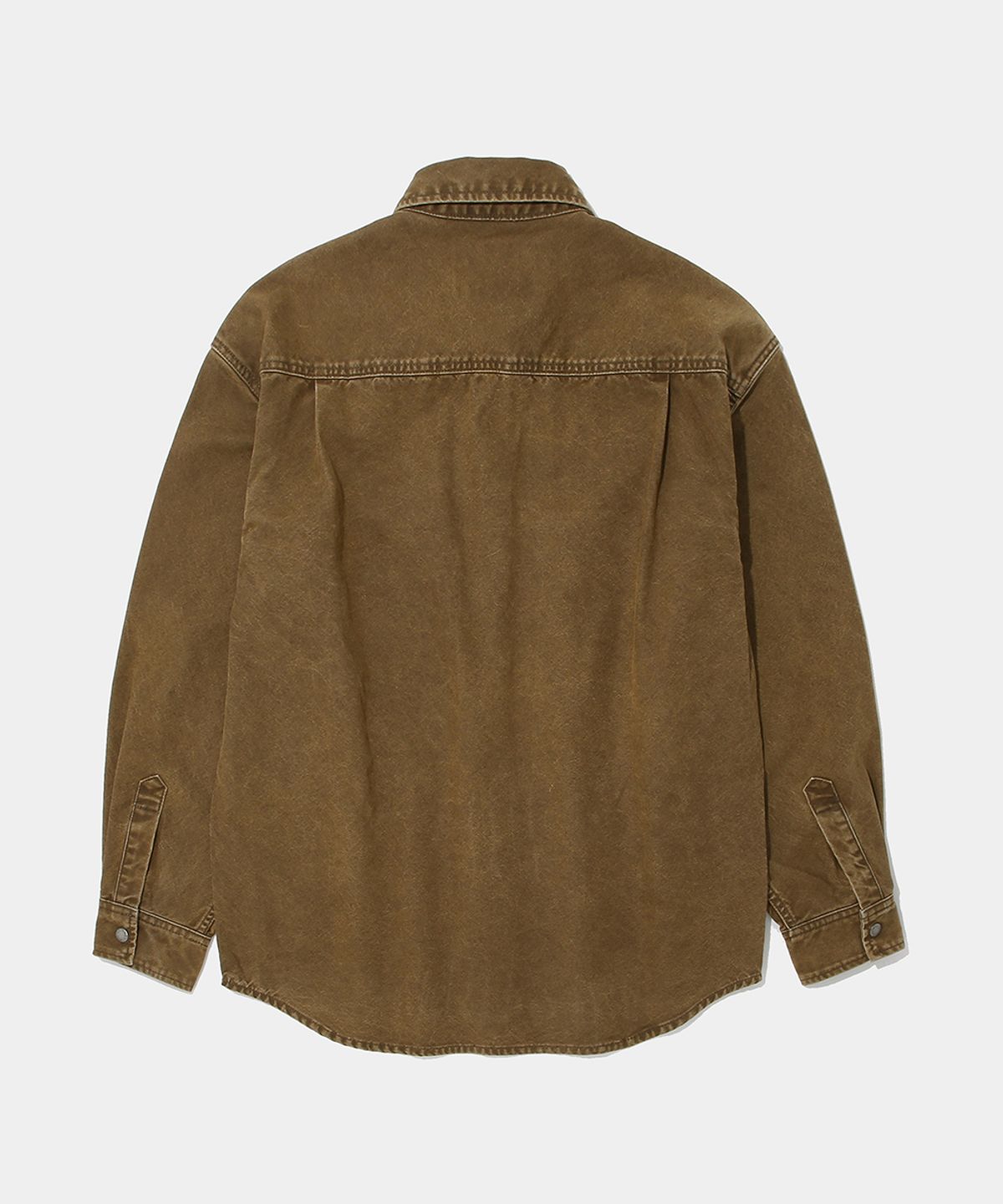 컬럼비아 유니버시티(COLUMBIA UNIVERSITY) UTILITY DENIM SHIRT JACKET_BROWN