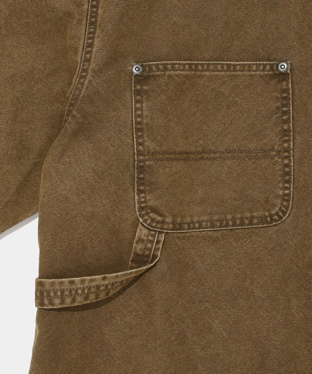컬럼비아 유니버시티(COLUMBIA UNIVERSITY) UTILITY DENIM SHIRT JACKET_BROWN