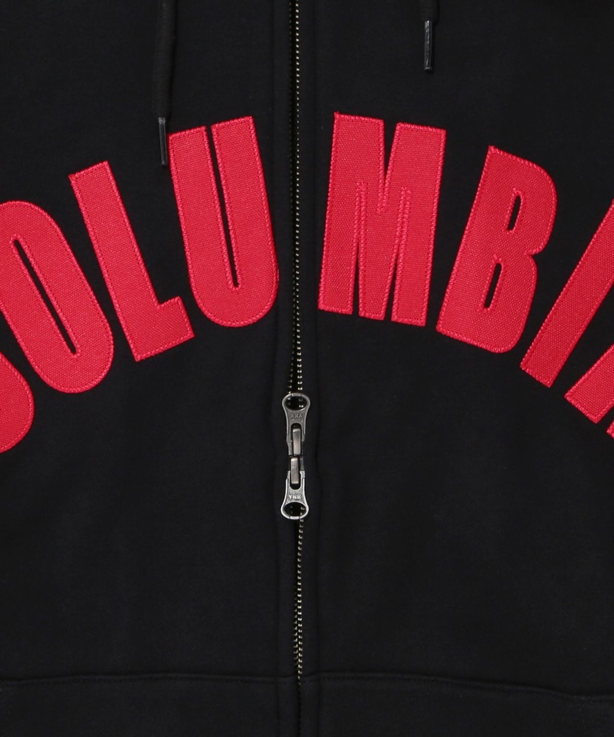 컬럼비아 유니버시티(COLUMBIA UNIVERSITY) COLUMBIA ARCH TERRY ZIP-UP HOODIE_BLACK