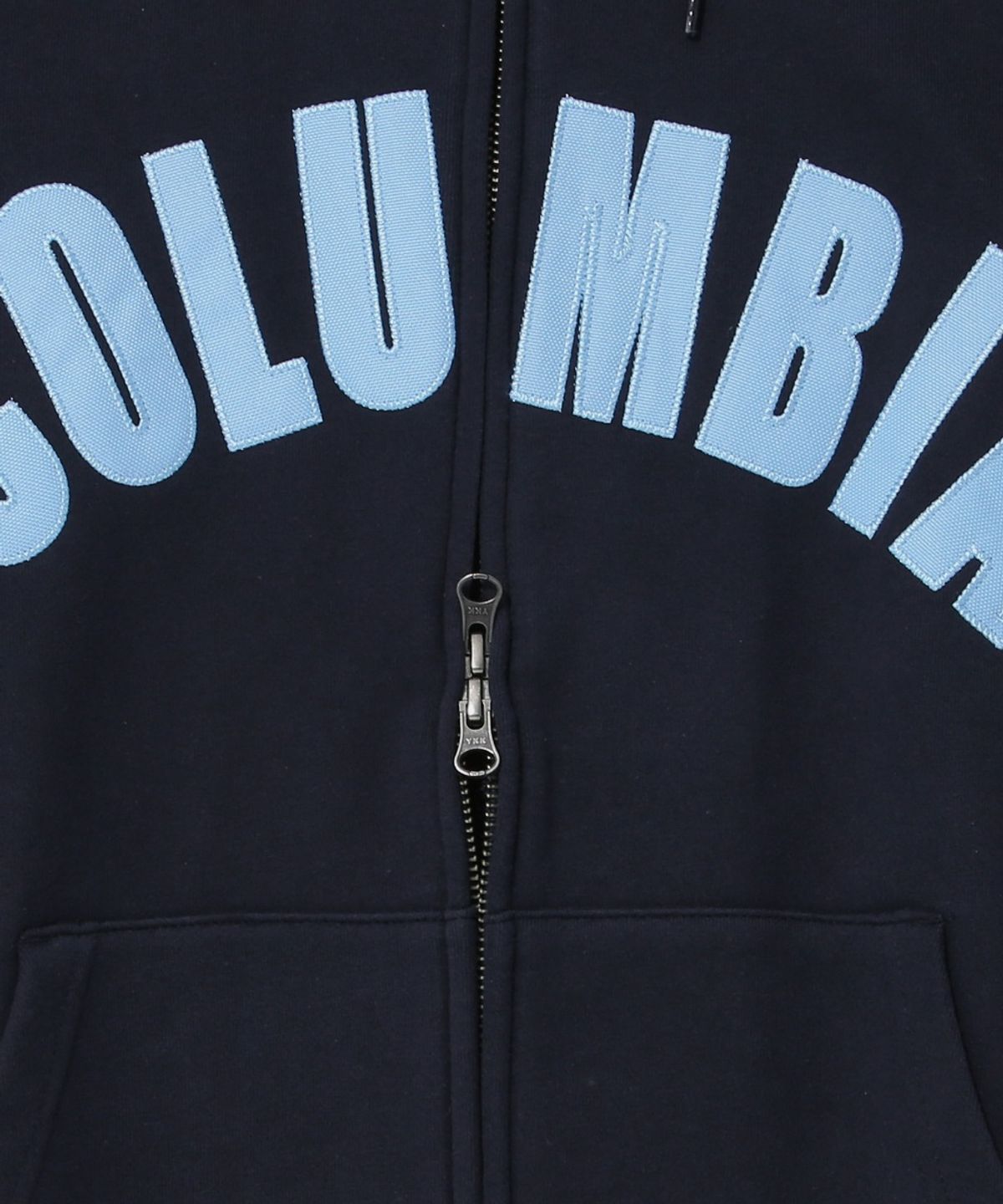 컬럼비아 유니버시티(COLUMBIA UNIVERSITY) COLUMBIA ARCH TERRY ZIP-UP HOODIE_NAVY