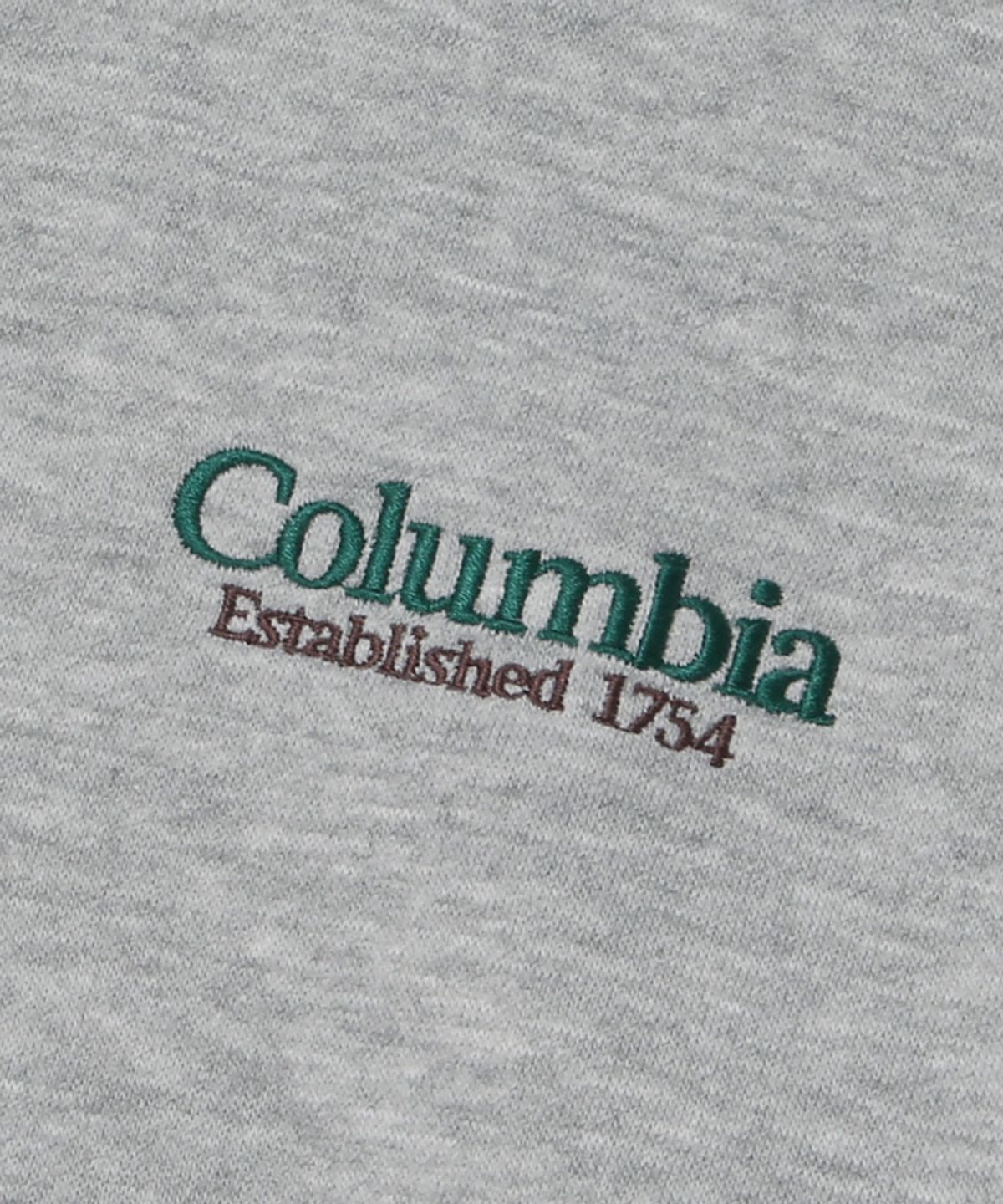 컬럼비아 유니버시티(COLUMBIA UNIVERSITY) NYC EMB FLEECE ZIP-UP HOODIE_M.GRAY
