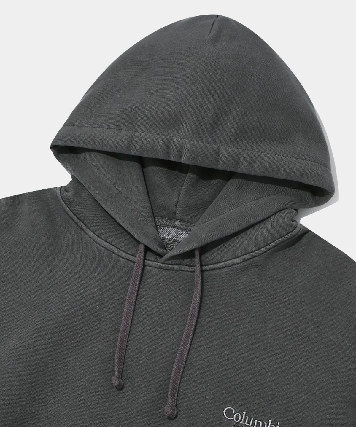 컬럼비아 유니버시티(COLUMBIA UNIVERSITY) NYC EMB DYED TERRY HOODIE_CHARCOAL