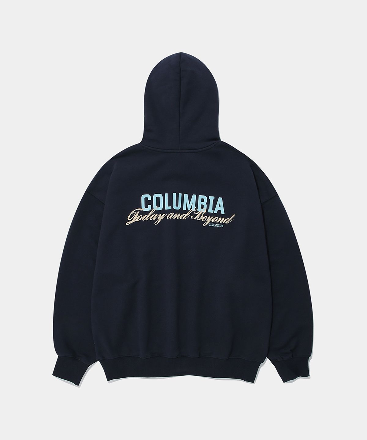 컬럼비아 유니버시티(COLUMBIA UNIVERSITY) CU TNB LOGO TERRY HOODIE_NAVY