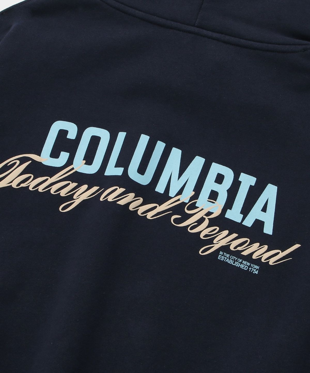 컬럼비아 유니버시티(COLUMBIA UNIVERSITY) CU TNB LOGO TERRY HOODIE_NAVY