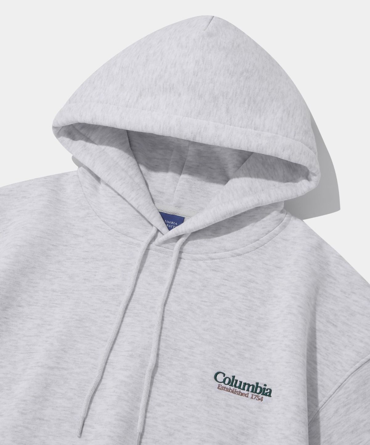 컬럼비아 유니버시티(COLUMBIA UNIVERSITY) NYC EMB FLEECE HOODIE_LIGHT M GRAY