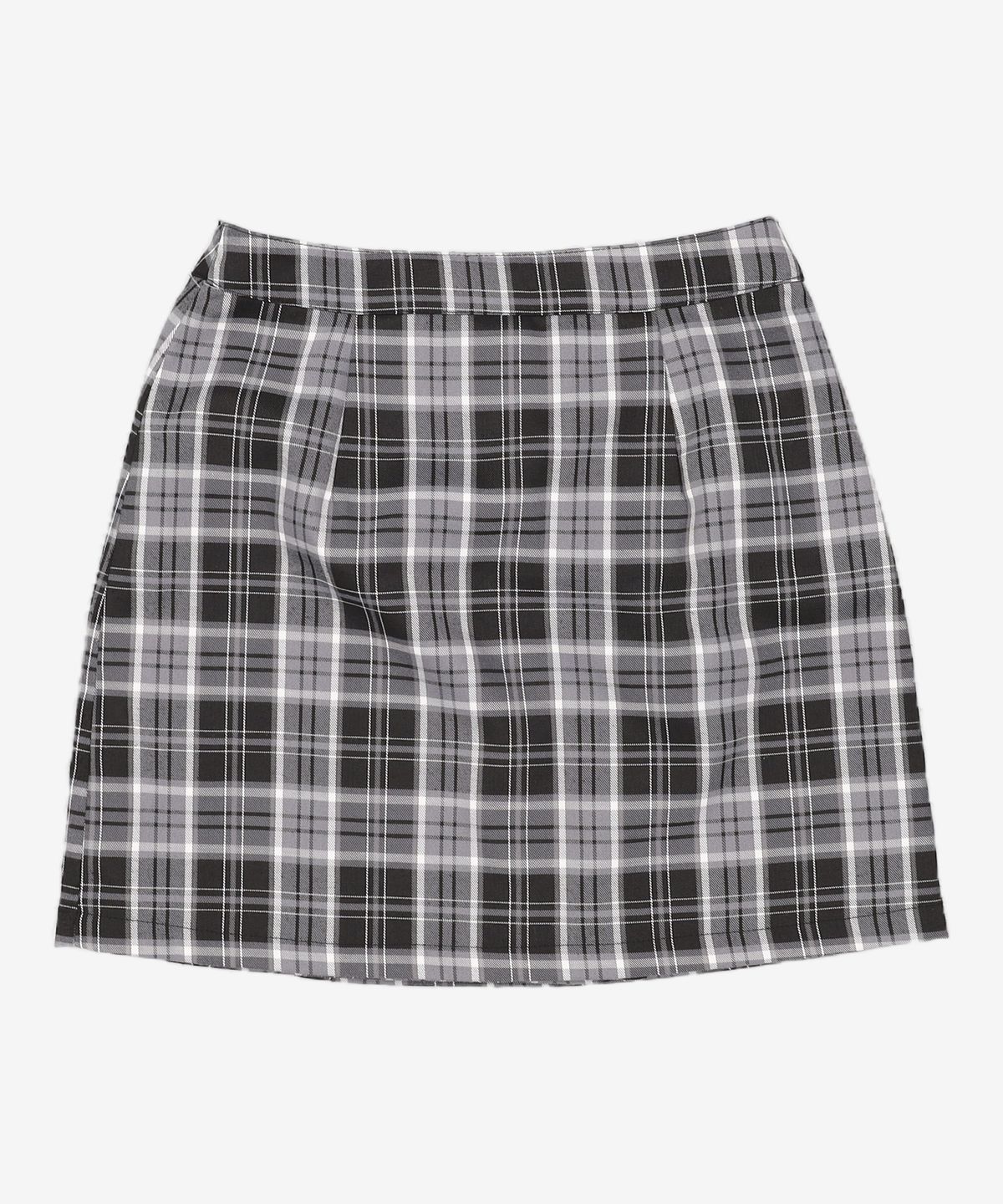 오디너리 홀리데이(ORDINARY HOLIDAY) 체크랩미니스커트 CHECK WRAP SKIRT XS