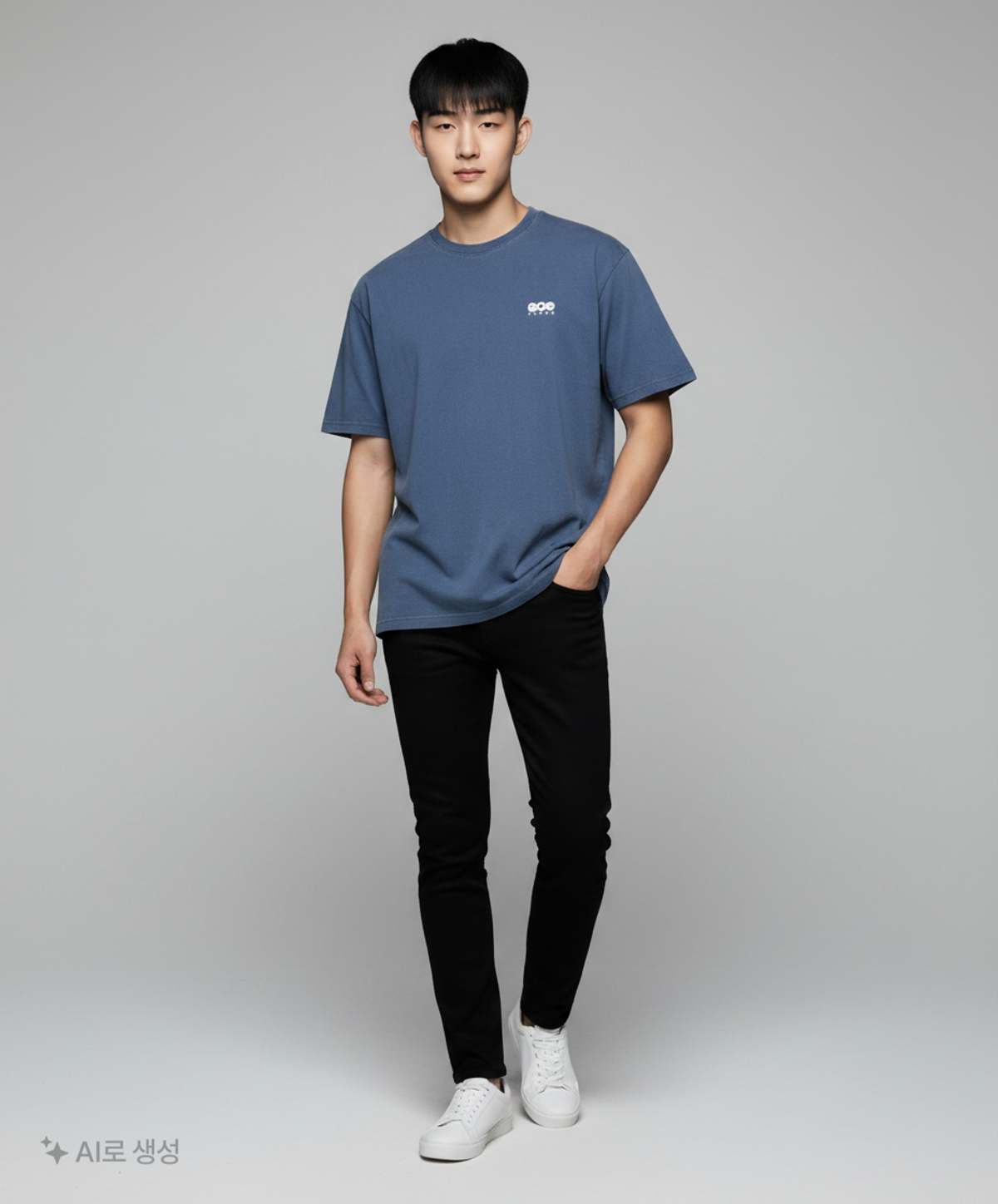 플루크(FLUKE) 서클 마운틴 반팔티셔츠 네이비 FST163 XL