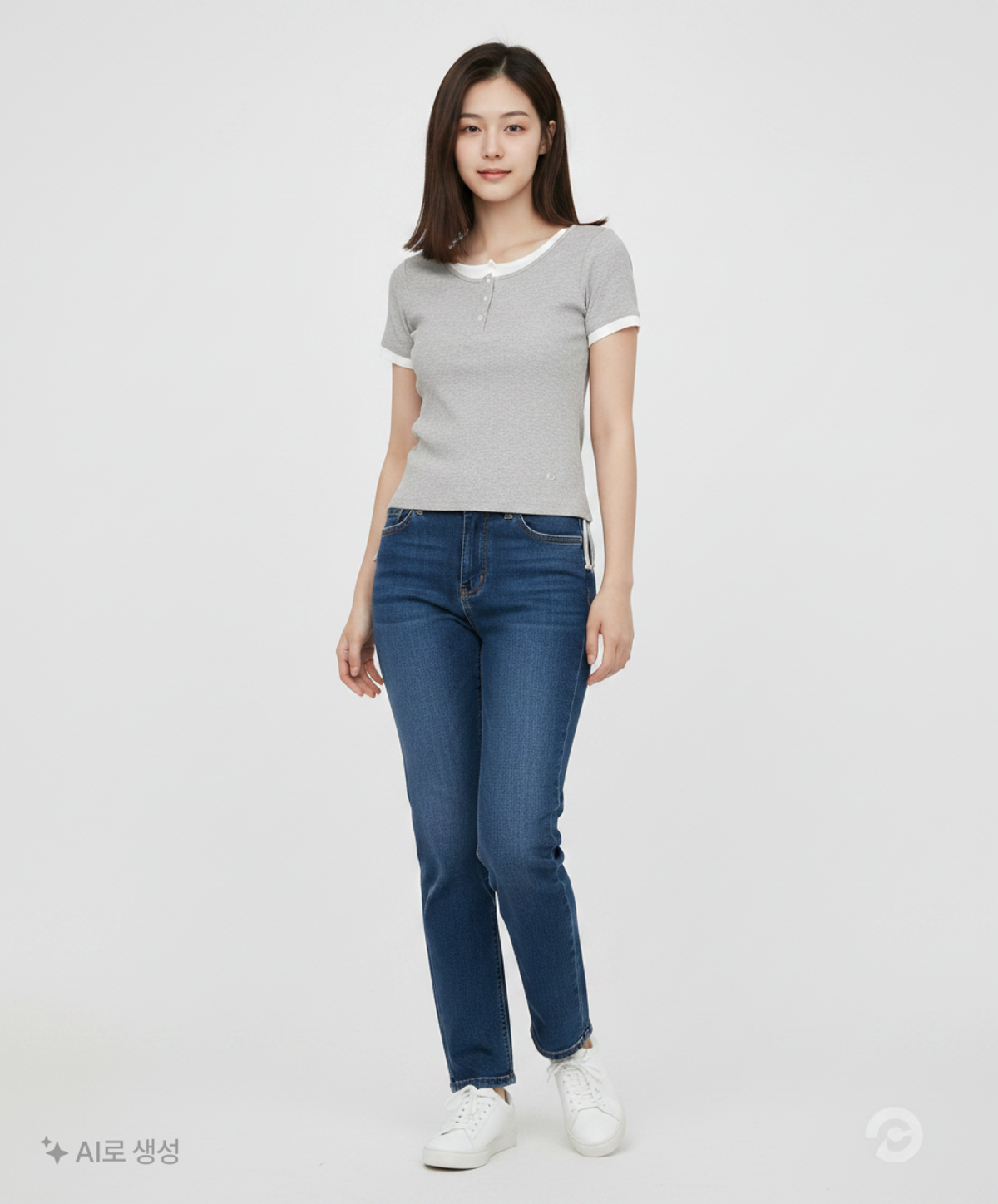 해비즘(HAVISM) 반소매 티셔츠 XS