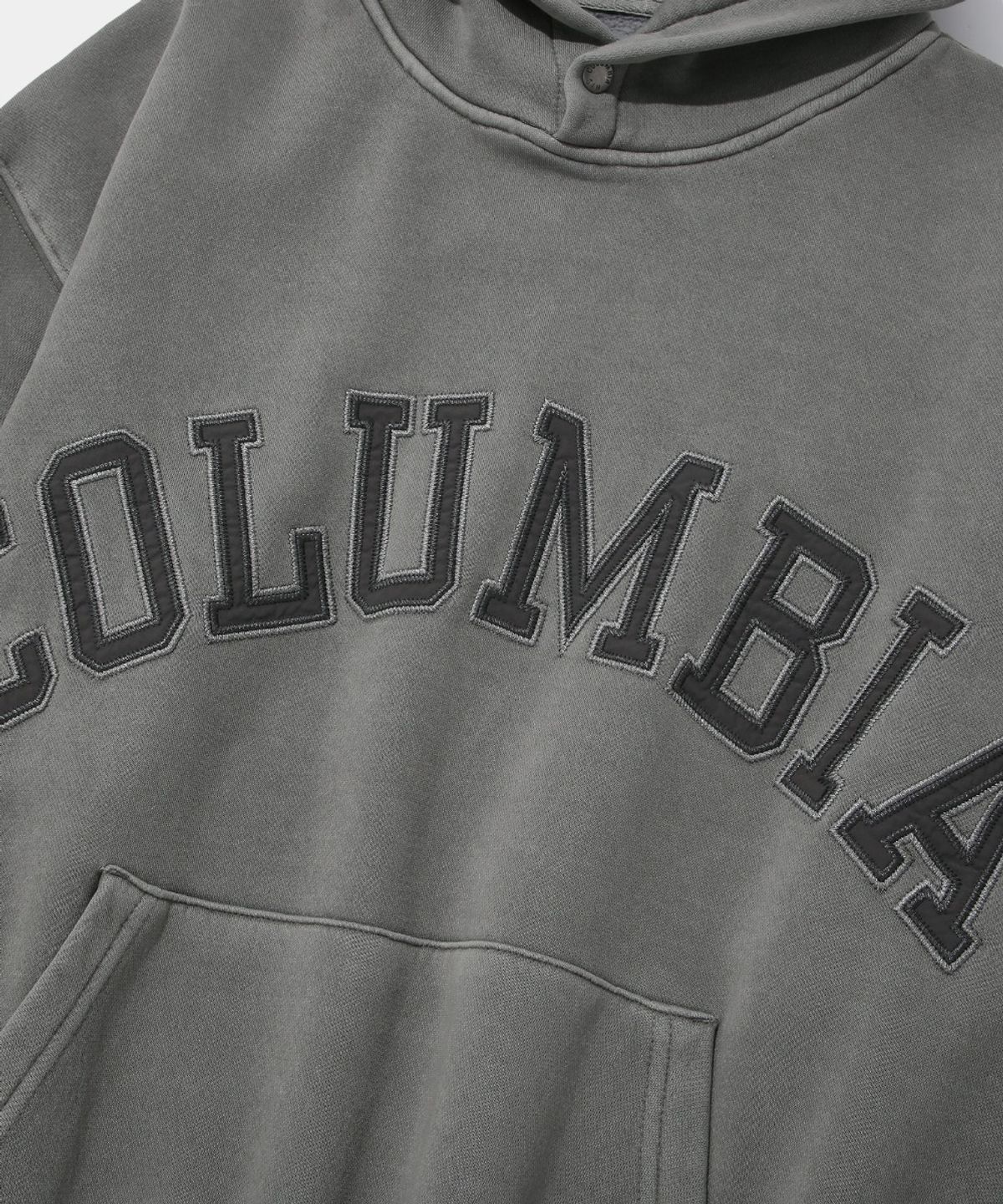 컬럼비아 유니버시티(COLUMBIA UNIVERSITY) BIG ARCH DYED FLEECE HOODIE_GRAY