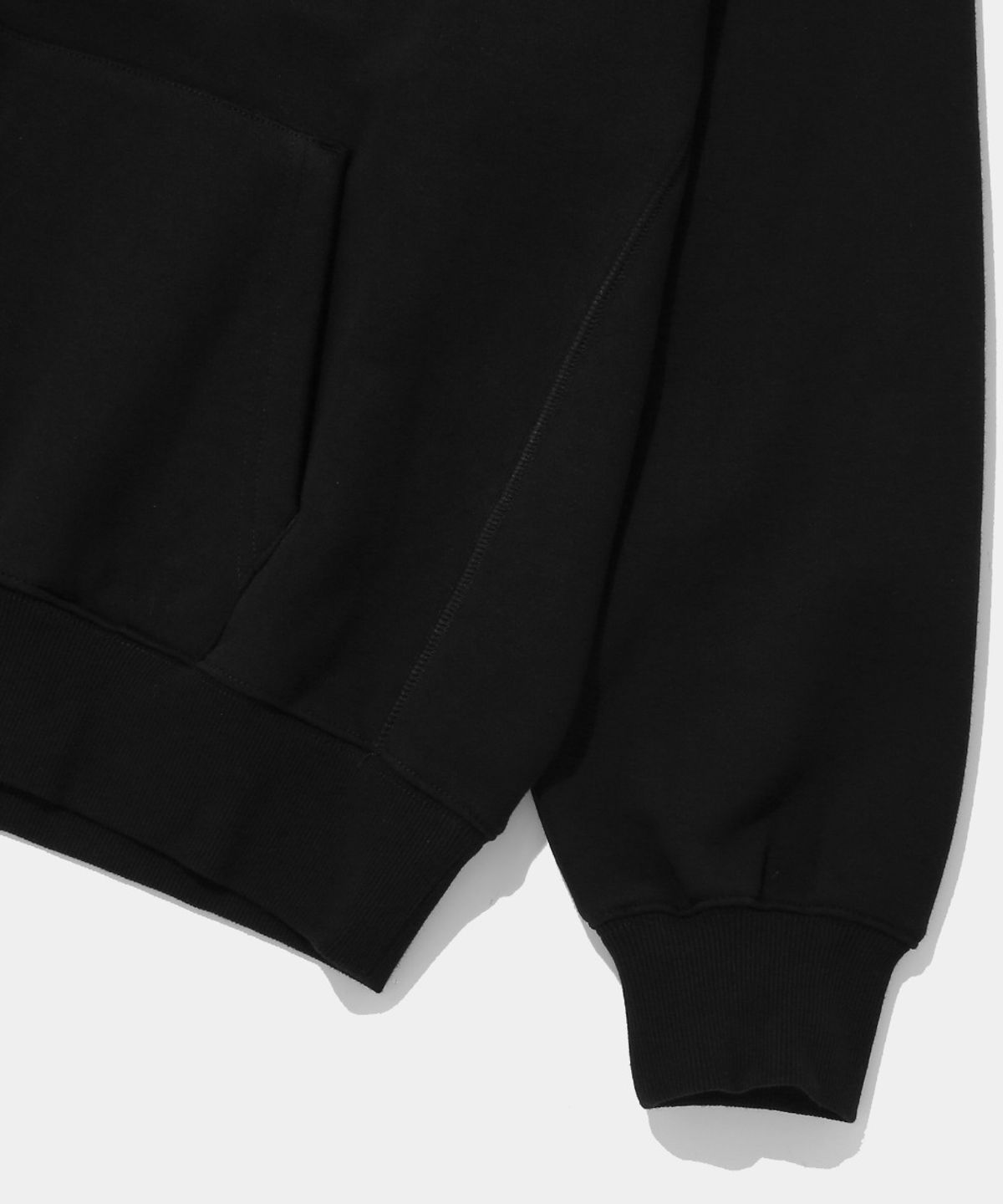 컬럼비아 유니버시티(COLUMBIA UNIVERSITY) NEW SCRIPT LOGO FLEECE HOODIE_BLACK