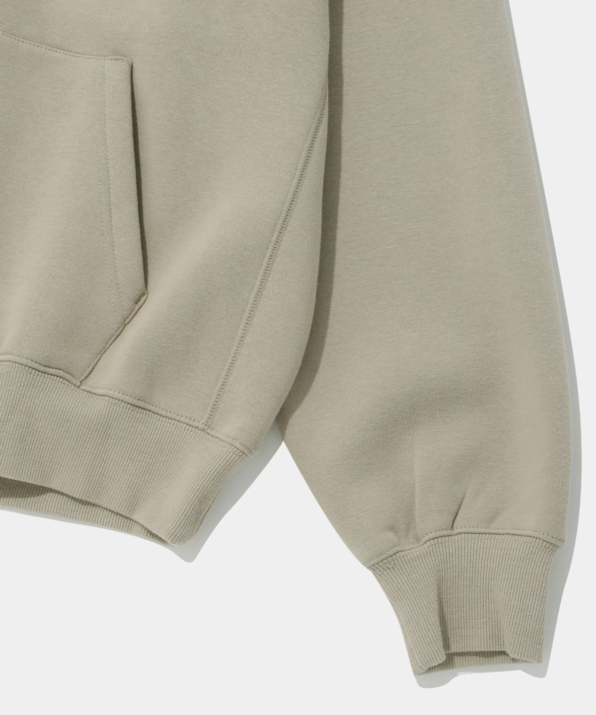 컬럼비아 유니버시티(COLUMBIA UNIVERSITY) NEW SCRIPT LOGO FLEECE HOODIE_NATURAL BEIGE