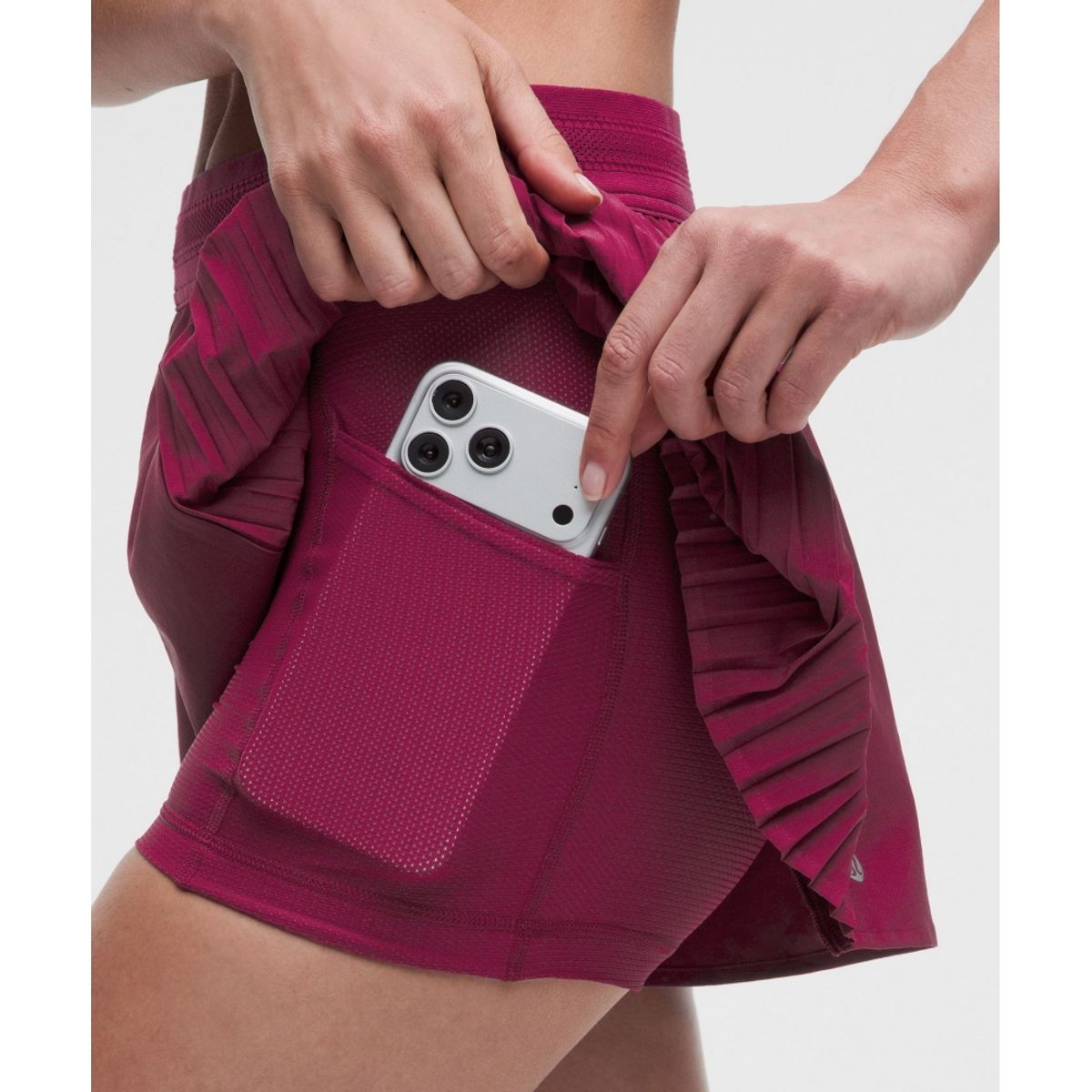 룰루레몬(LULULEMON) 사이드 플리트 테니스 쇼츠 2.5inch  RARV