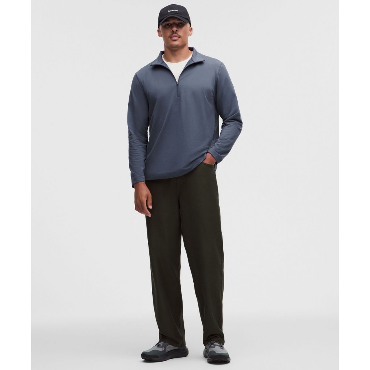 룰루레몬(LULULEMON) 소프트 저지 하프집  DDND