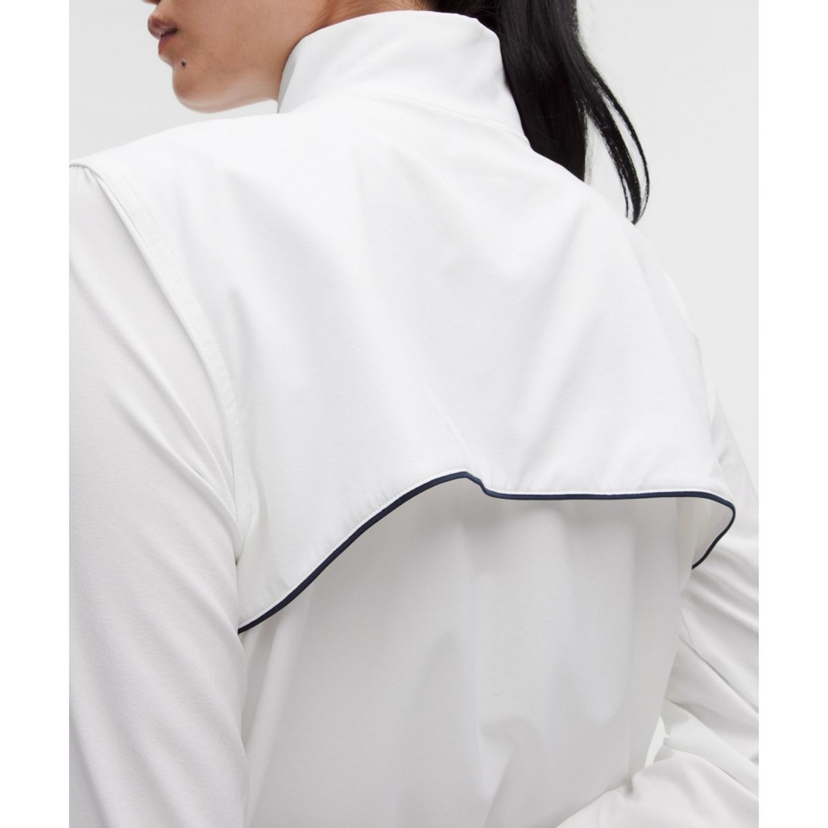 룰루레몬(LULULEMON) 코트 라이벌 테니스 트랙 재킷  WHT CLBL
