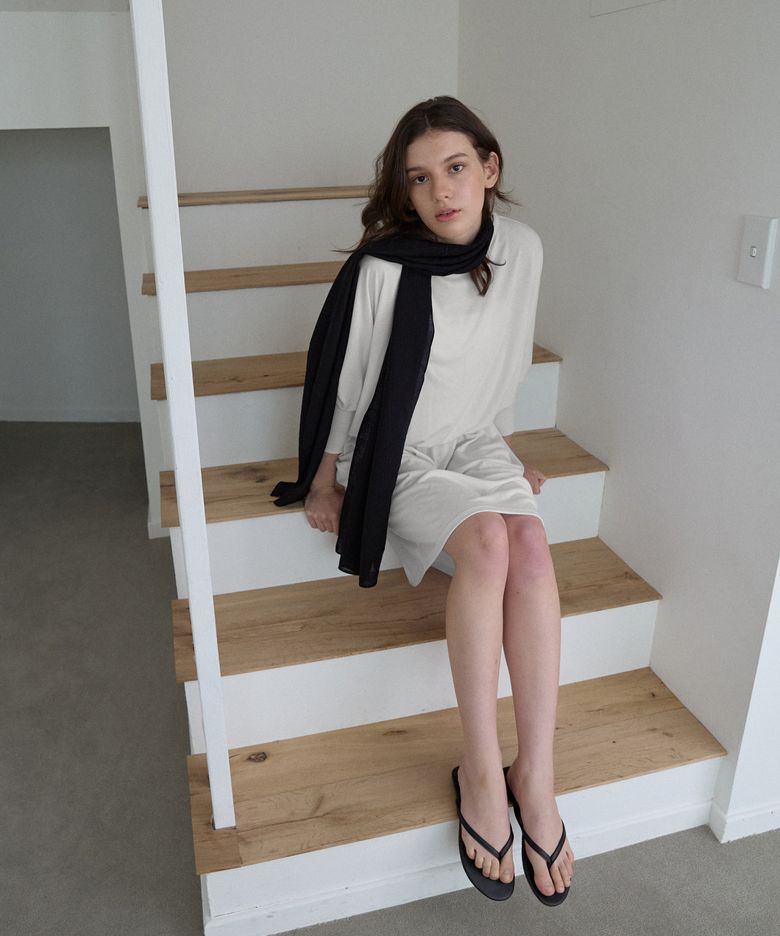 Ladder Scarf_Black