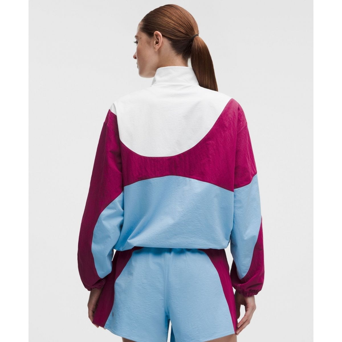룰루레몬(LULULEMON) 하프집 테니스 풀오버  RARV DEAM WHT