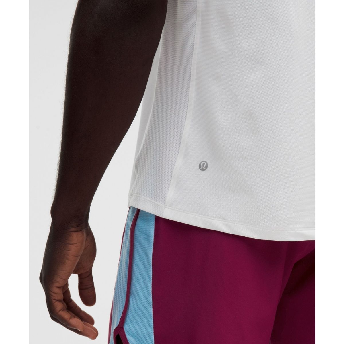 룰루레몬(LULULEMON) 메쉬 피케 테니스 숏슬리브 셔츠  WHT RARV DEAM