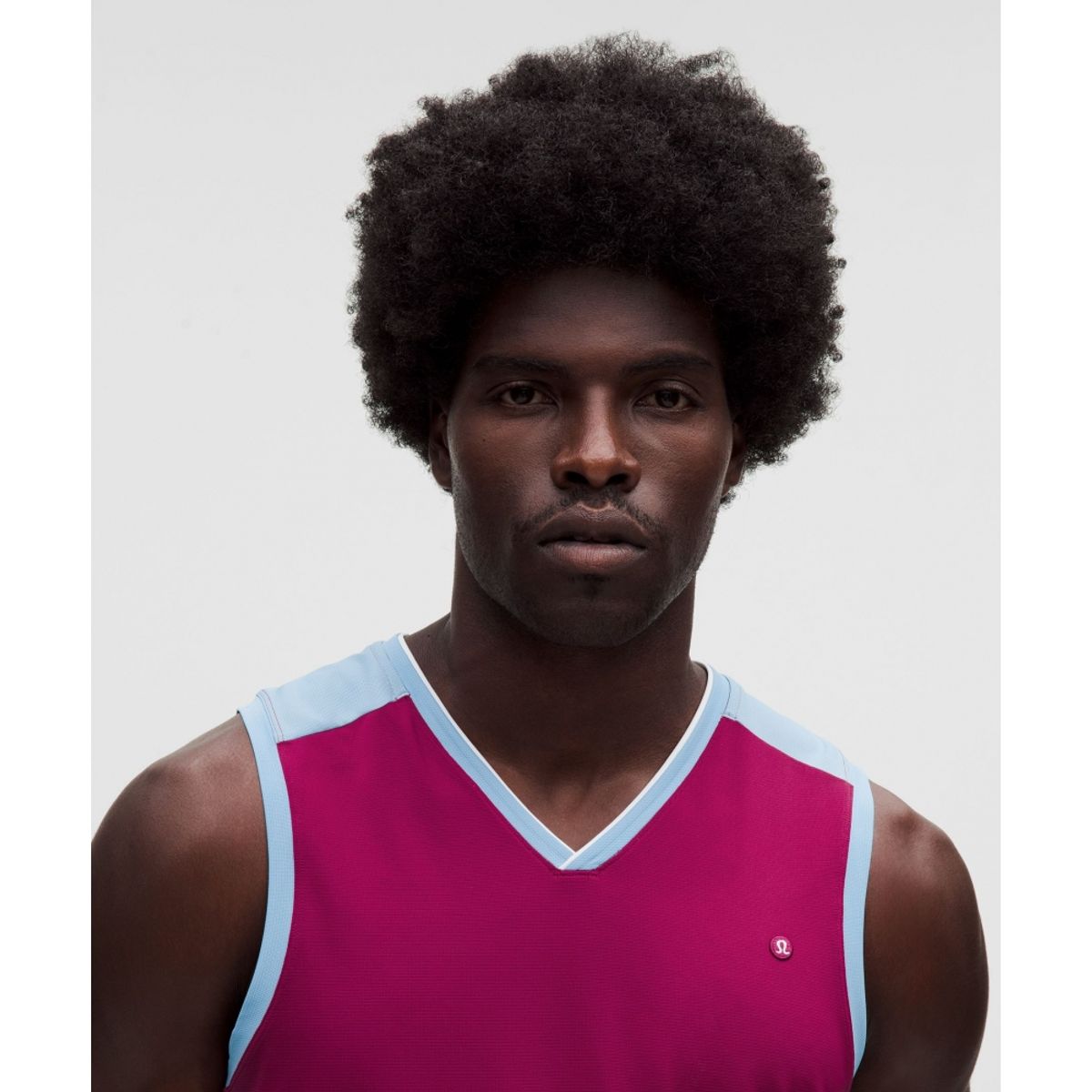룰루레몬(LULULEMON) 피케 메쉬 패널 슬리브리스 테니스 셔츠  RARV DEAM WHT