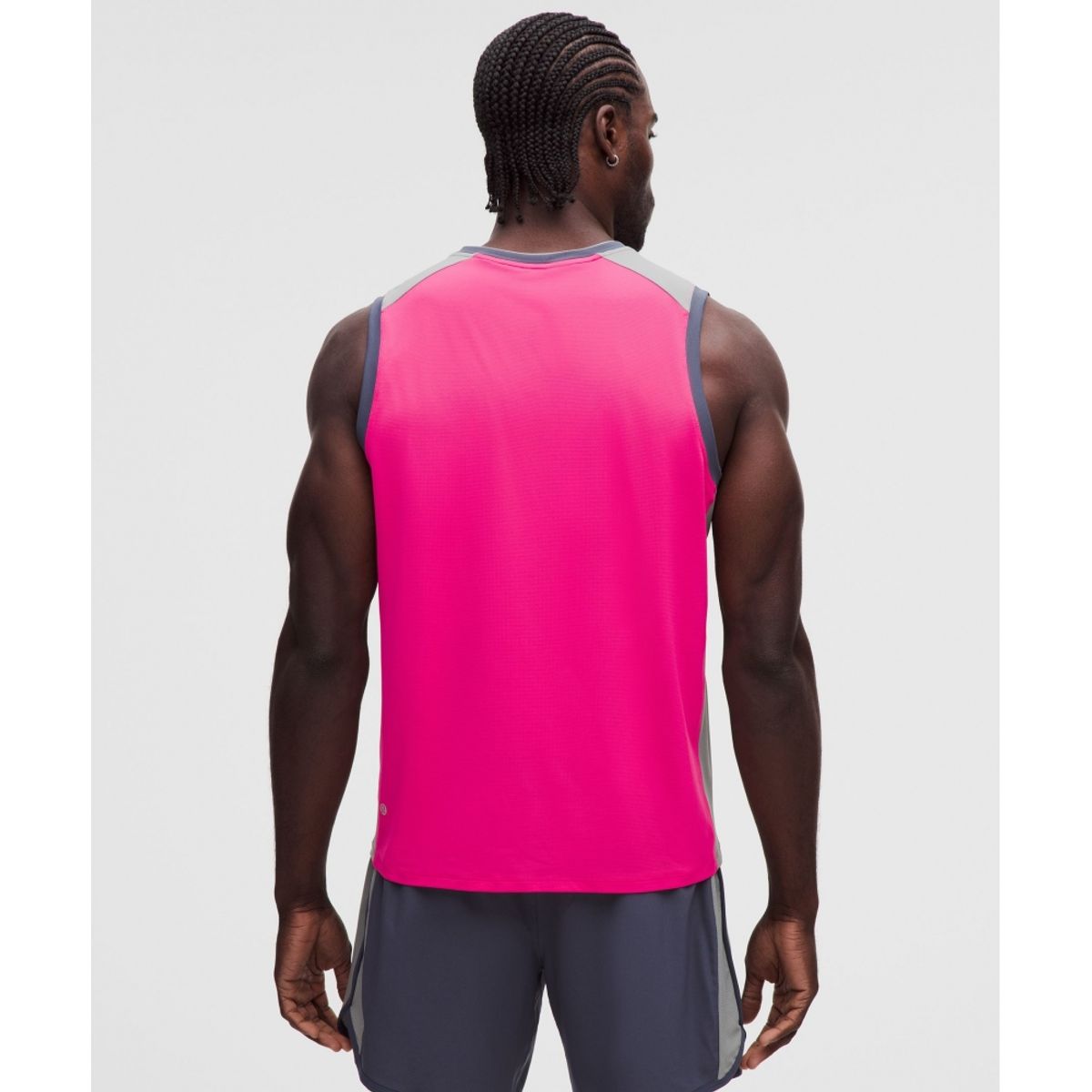 룰루레몬(LULULEMON) 피케 메쉬 패널 슬리브리스 테니스 셔츠  FLFT DDND FEGY