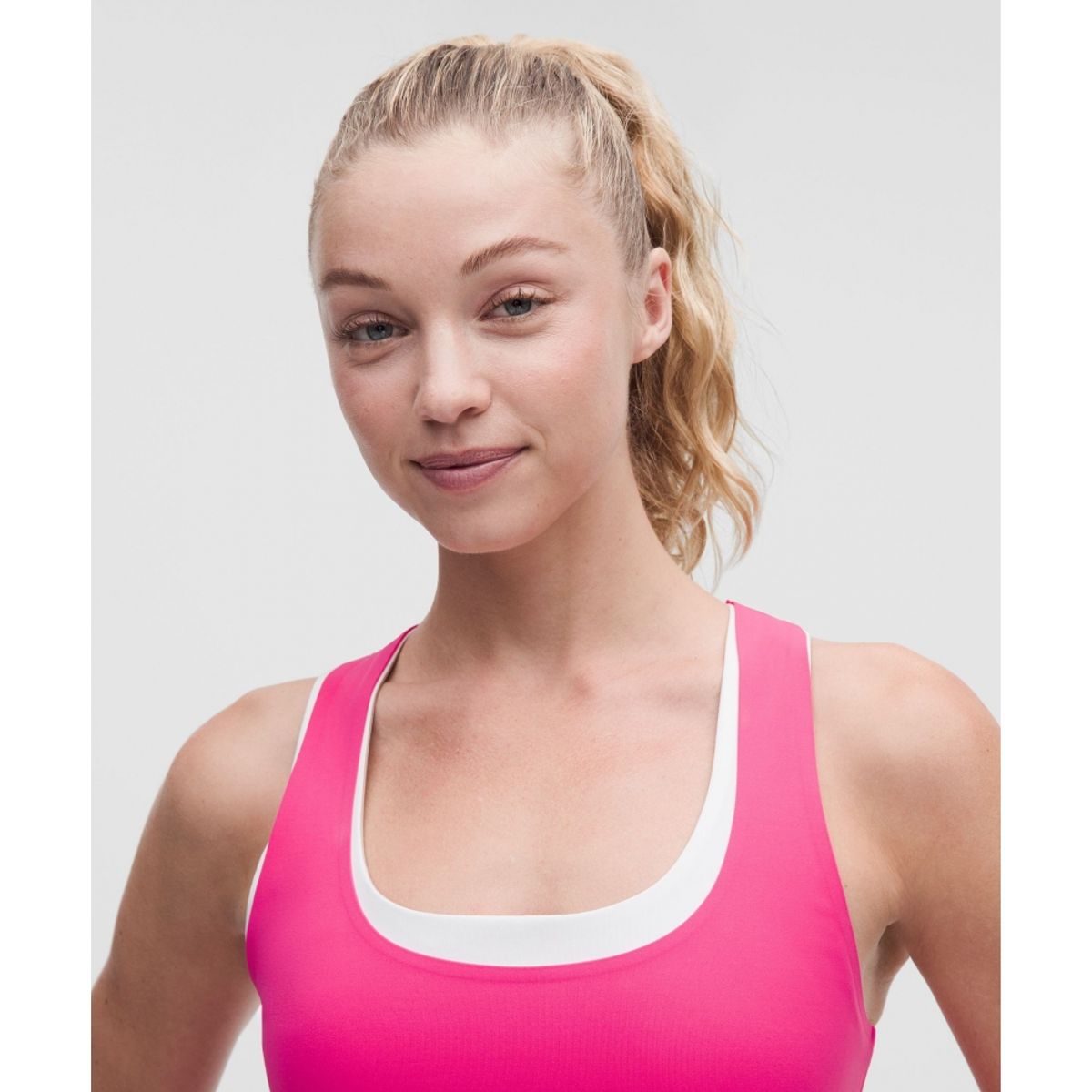 룰루레몬(LULULEMON) 레이어드 레이서백 테니스 드레스  FLFT WHT