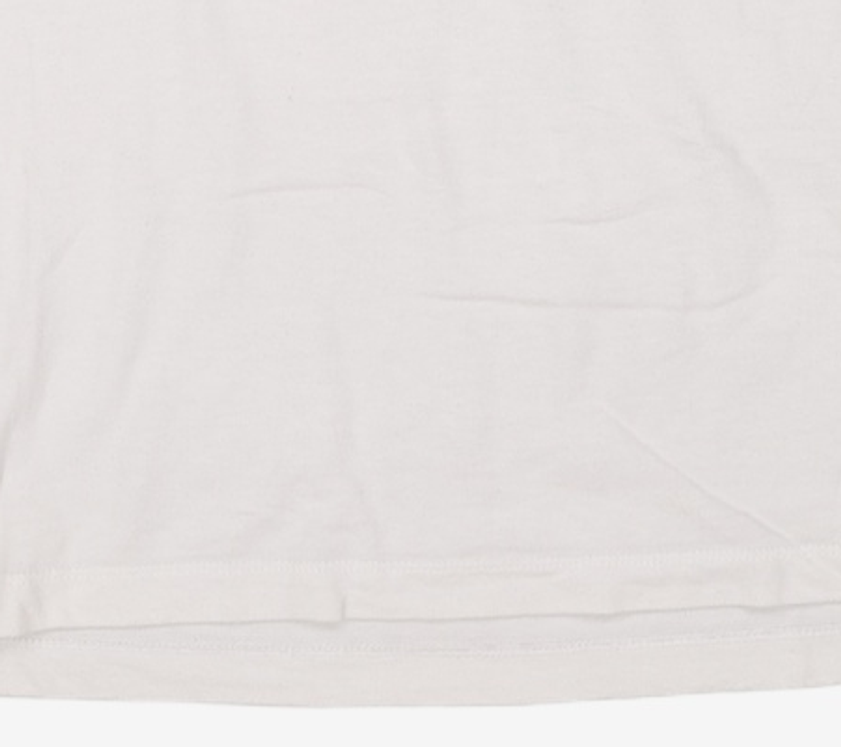 메종미네드(MAISON MINED) SPINY LEAVE LOGO HALF SLEEVE WHITE L