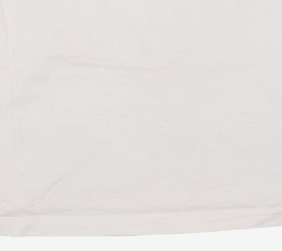 메종미네드(MAISON MINED) SPINY LEAVE LOGO HALF SLEEVE WHITE L